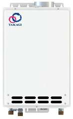 Takagi tankless water heater at InspectApedia.com